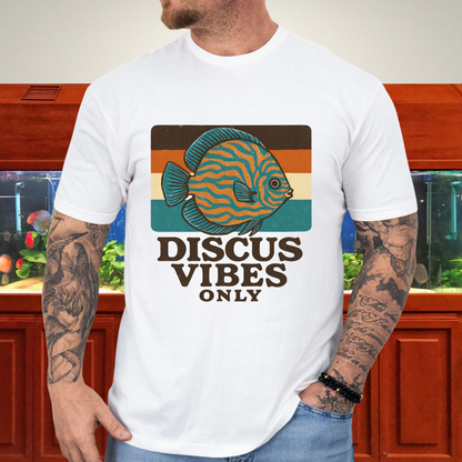 Retro Discus Fish T-Shirt – 70s Groovy Aquarium Style