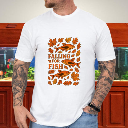 Autumn Leaves & Rasboras-T-Shirt-Fish &amp; Friends Tees
