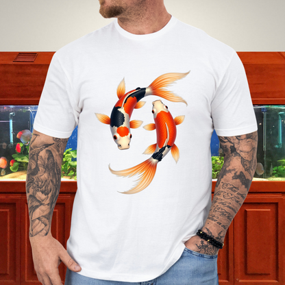 Japanese Koi Fish Harmony Shirt – Aquatic Symbolism