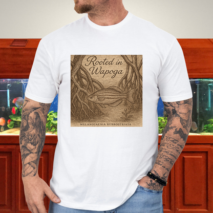 Wapoga Rainbowfish Shirt – Etched Driftwood & Mangrove Style