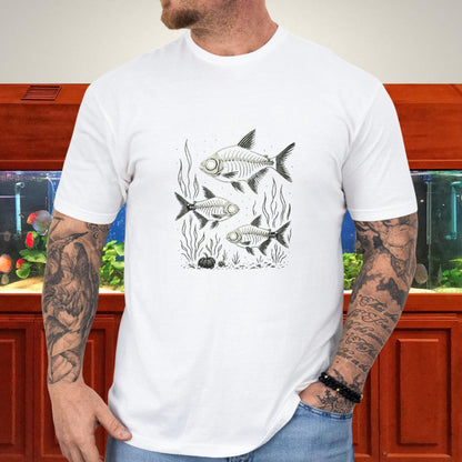 Skeleton Tetras-T-Shirt-Fish &amp; Friends Tees