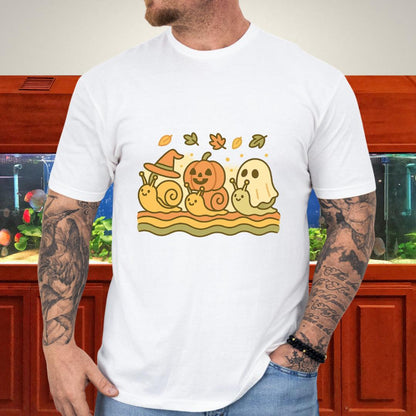 Spooky Snail Parade-T-Shirt-Fish &amp; Friends Tees